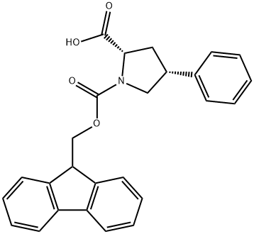 (2S,4R)-1-(((9H-芴-9-基)甲氧基)羰基)-4-苯基吡咯烷-2-甲酸