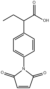 Benzeneacetic acid, 4-(2,5-dihydro-2,5-dioxo-1H-pyrrol-1-yl)-α-ethyl-