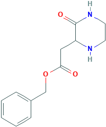 Benzyl 2-(3-oxo-2-piperazinyl)acetate