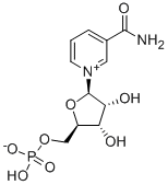 3-(aminocarbonyl)-1-(5-O-phosphonato-beta-D-ribofuranosyl)pyridinium