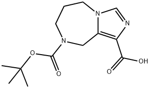 8-(叔丁氧羰基)-6,7,8,9-四氢-5H-咪唑并[1,5-A][1,4]二氮杂-1-羧酸
