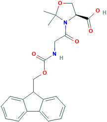 (4S)-3-[2-[[(9H-Fluoren-9-ylmethoxy)carbonyl]amino]acetyl]-2,2-dimethyl-4-oxazolidinecarboxylic acid