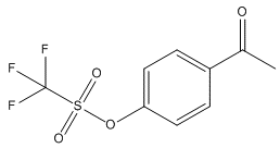 4-乙酰苯基三氟甲烷磺酸酯