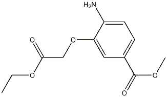 4-氨基-3-(2-乙氧基-2-氧代乙氧基)苯甲酸甲酯
