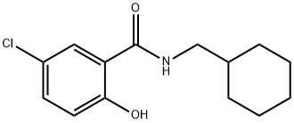 Benzamide, 5-chloro-N-(cyclohexylmethyl)-2-hydroxy-