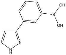 B-[3-(1H-pyrazol-3-yl)phenyl]boronic acid