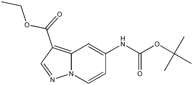 5-((叔丁氧基羰基)氨基)吡唑并[1,5-a]吡啶-3-羧酸乙酯