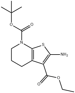 Thieno[2,3-b]pyridine-3,7(4H)-dicarboxylic acid, 2-amino-5,6-dihydro-, 7-(1,1-dimethylethyl) 3-ethyl ester