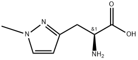 1H-Pyrazole-3-propanoic acid, α-amino-1-methyl-, (αS)-