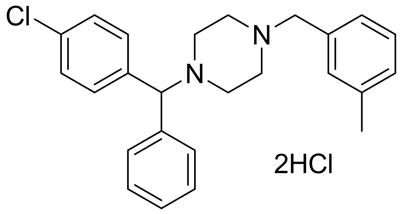 1-p-chlorbenzhydryl-m-methylbenzylpiperazinedihydrochloride