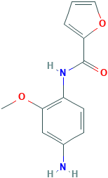 Furan-2-carboxylic acid (4-amino-2-methoxy-phenyl)-amide