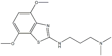 N'-(4,7-DIMETHOXY-1,3-BENZOTHIAZOL-2-YL)-N,N-DIMETHYLPROPANE-1,3-DIAMINE