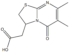 (6,7-二甲基-5-氧代-2,3-二氢-5H-[1,3]噻唑并[3,2-a]嘧啶-3-基)乙酸