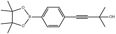 2-甲基-4-[4-(4,4,5,5-四甲基-1,3,2-二氧杂硼环戊烷-2-基)苯基]-3-丁炔-2-醇