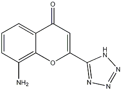 8-Amino-4-oxo-2-(tetrazol-5-yl)-4H-1-benzopyran HCl