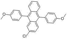 2-Chloro-9,10-bis(p-methoxyphenyl)anthracene
