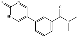 5-[3-(N,N-Dimethylaminocarbonyl)phenyl]-2-hydroxypyrimidine