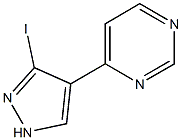 PyriMidine, 4-(3-iodo-1H-pyrazol-4-yl)-