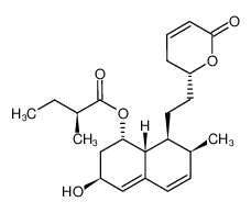 (2S)-2-Methylbutanoic Acid (1S,3S,7S,8S,8aR)-8-[2-[(2R)-3,6-Dihydro-6-oxo-2H-pyran-2-yl]ethyl]-1,2,3