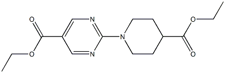 2-[(4-乙氧基羰基)哌啶-1-基]嘧啶-5-甲酸乙酯