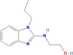 2-[(1-丙基-1h-1,3-苯并二唑-2-基)氨基]乙烷-1-醇