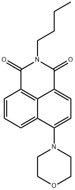 4-morpholinonaphthalic-1,8-N-n-butylimide