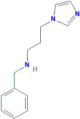 1H-Imidazole-1-propanamine, N-(phenylmethyl)-