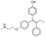 4-[(1Z)-1-[4-[2-(Methylamino)ethoxy]phenyl]-2-phenyl-1-buten-1-yl]phenol