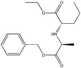 L-Norvaline, N-[(1S)-1-methyl-2-oxo-2-(phenylmethoxy)ethyl]-, ethyl ester