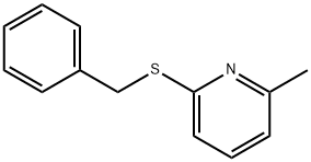 Pyridine, 2-methyl-6-[(phenylmethyl)thio]-