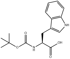 N-叔丁氧基羰基-DL-色氨酸