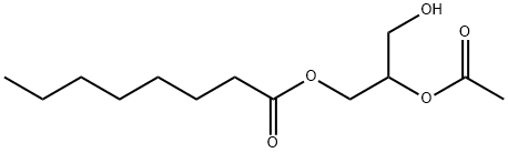 Octanoic acid, 2-(acetyloxy)-3-hydroxypropyl ester