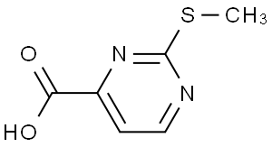 2-甲硫基-4-嘧啶甲酸(4周
