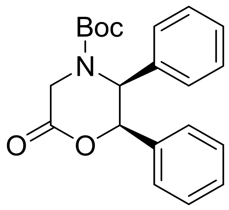 (2R,3S)-6-Oxo-2,3-diphenyl-morpholine-4-carboxylic acid tert-butyl ester