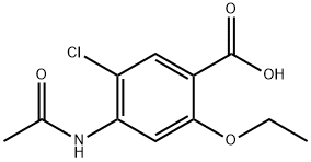 4-acetamido-5-chloro-2-ethoxybenzoic acid