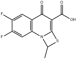 1H,4H-[1,3]Thiazeto[3,2-a]quinoline-3-carboxylic acid, 6,7-difluoro-1-methyl-4-oxo-
