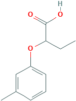 2-(3-Methylphenoxy)butanoic acid