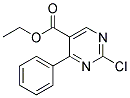 5-Pyrimidinecarboxylic acid, 2-chloro-4-phenyl-, ethyl ester