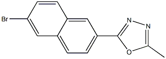 2-(6-BROMONAPHTHALEN-2-YL)-5-METHYL-1,3,4-OXADIAZOLE