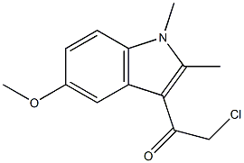 2-CHLORO-1-(5-METHOXY-1,2-DIMETHYL-1H-INDOL-3-YL)-ETHANONE