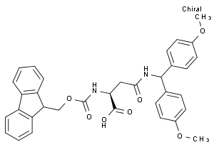 N-Alpha-9-Fluorenylmethoxycarbonyl-N-Beta-(4,4-Dimethoxybenzhydryl)-L-Asparagine
