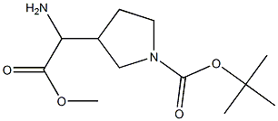 N1-BOC-吡咯烷-3-(氨-2-基)乙酸甲酯