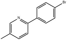Pyridine, 2-(4-bromophenyl)-5-methyl-