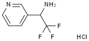 2,2,2-Trifluoro-1-Pyridin-3-YL-Ethyl-Ammonium, Chloride