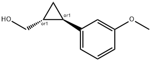 trans-2-(3-methoxyphenyl)cyclopropyl)methanol