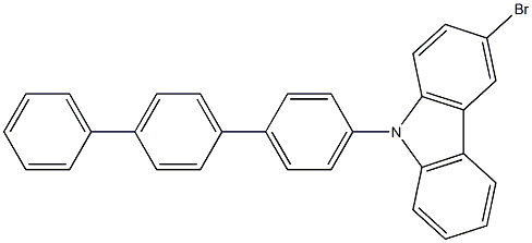 9H-Carbazole, 3-bromo-9-[1,1':4',1''-terphenyl]-4-yl-