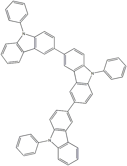 P9-Phenyl-3,6-bis(9-phenyl-9H-carbazol-3-yl)-9H-carbazole