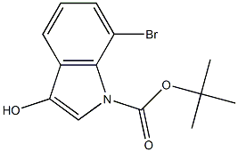 1-叔丁氧羰基-7-溴-3-羟基-1H-吲哚