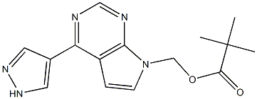 [4-(1H-Pyrazol-4-yl)-7H-pyrrolo[2,3-d]pyrimidin-7-yl]methyl ...