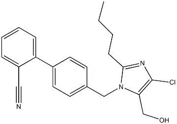 4-[(2-丁基-4-氯-5-羟甲基-1H-咪唑-1-基)甲基]-1,1-联苯-2-甲腈